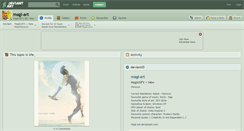 Desktop Screenshot of magi-art.deviantart.com