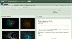 Desktop Screenshot of blubird.deviantart.com