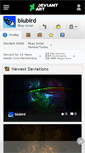 Mobile Screenshot of blubird.deviantart.com