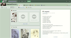 Desktop Screenshot of deppslashforever.deviantart.com