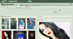 Desktop Screenshot of livingdeadgeisha.deviantart.com