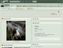 Tablet Screenshot of nikkaia.deviantart.com