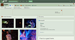Desktop Screenshot of firesen.deviantart.com