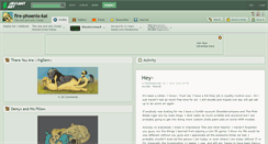 Desktop Screenshot of fire-phoenix-kai.deviantart.com