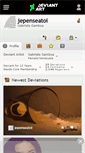 Mobile Screenshot of jepenseatoi.deviantart.com