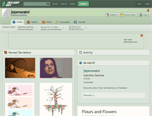 Tablet Screenshot of jepenseatoi.deviantart.com