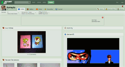 Desktop Screenshot of komayto.deviantart.com