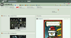 Desktop Screenshot of frostknight-ice.deviantart.com