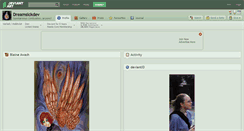 Desktop Screenshot of dreamsickdev.deviantart.com