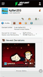 Mobile Screenshot of kpfan203.deviantart.com