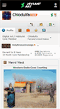 Mobile Screenshot of chlodulfa.deviantart.com