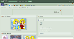 Desktop Screenshot of lilijka.deviantart.com