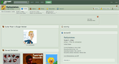 Desktop Screenshot of flashpotatoes.deviantart.com