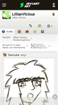 Mobile Screenshot of lillianvicious.deviantart.com