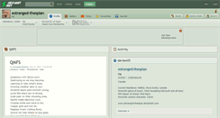Desktop Screenshot of estranged-thespian.deviantart.com