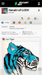 Mobile Screenshot of nanaki-of-lodn.deviantart.com