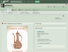 Tablet Screenshot of grafikenan.deviantart.com