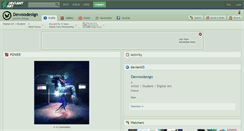 Desktop Screenshot of dewoodesign.deviantart.com