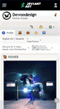 Mobile Screenshot of dewoodesign.deviantart.com