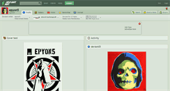 Desktop Screenshot of epyon5.deviantart.com