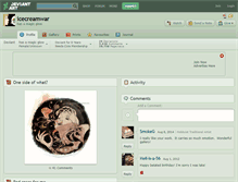 Tablet Screenshot of icecreamwar.deviantart.com