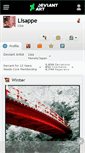 Mobile Screenshot of lisappe.deviantart.com