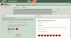 Desktop Screenshot of hihilove.deviantart.com