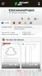 Mobile Screenshot of eziocostumeproject.deviantart.com