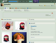 Tablet Screenshot of missmuffini.deviantart.com