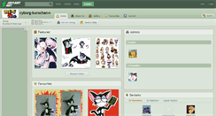 Desktop Screenshot of cyborg-kurochan.deviantart.com