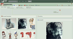 Desktop Screenshot of littletelevision.deviantart.com