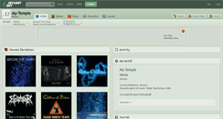 Desktop Screenshot of my-temple.deviantart.com