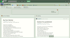 Desktop Screenshot of corruptpunk.deviantart.com