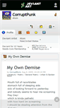 Mobile Screenshot of corruptpunk.deviantart.com