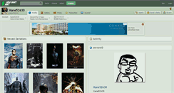 Desktop Screenshot of kane52630.deviantart.com