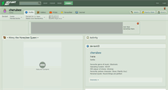 Desktop Screenshot of cherubee.deviantart.com