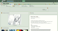 Desktop Screenshot of near-x-rukia.deviantart.com