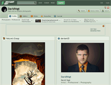 Tablet Screenshot of davidvogt.deviantart.com