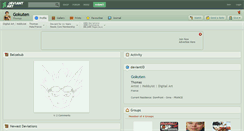 Desktop Screenshot of gokuten.deviantart.com