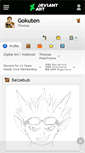 Mobile Screenshot of gokuten.deviantart.com