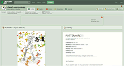 Desktop Screenshot of i-heart-werewolves.deviantart.com