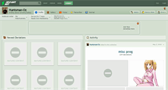 Desktop Screenshot of huntsman-oz.deviantart.com