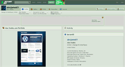 Desktop Screenshot of alexjames01.deviantart.com