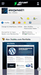 Mobile Screenshot of alexjames01.deviantart.com