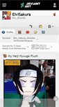 Mobile Screenshot of elvisakura.deviantart.com