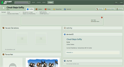 Desktop Screenshot of cloud-steps-softly.deviantart.com