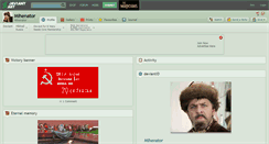 Desktop Screenshot of mihenator.deviantart.com