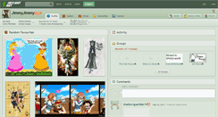 Desktop Screenshot of jimmyjimmy.deviantart.com