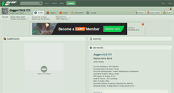 Desktop Screenshot of daggerchick101.deviantart.com