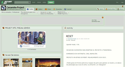 Desktop Screenshot of cassandra-project.deviantart.com